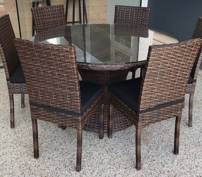 Conjunto de mesa c/ cadeiras