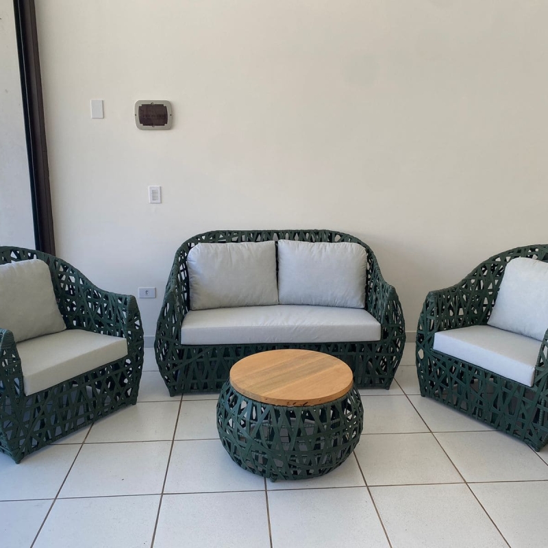 Conjunto sofa chines 